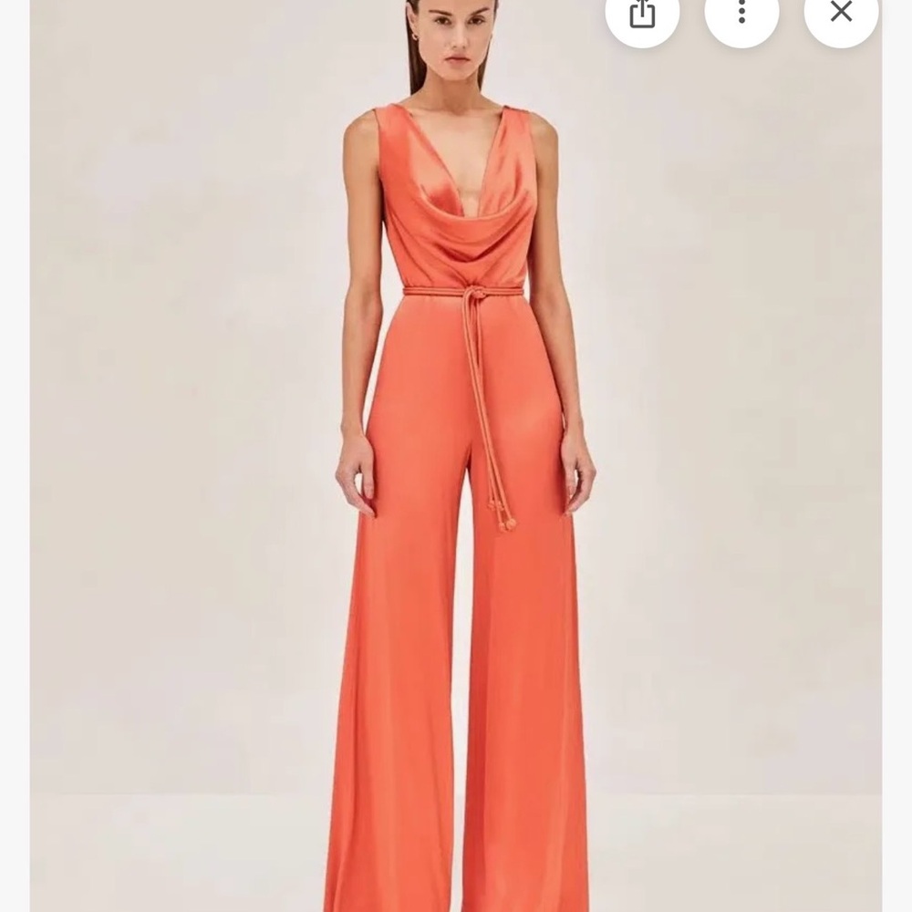Alexis Vibrant Orange Jumpsuit